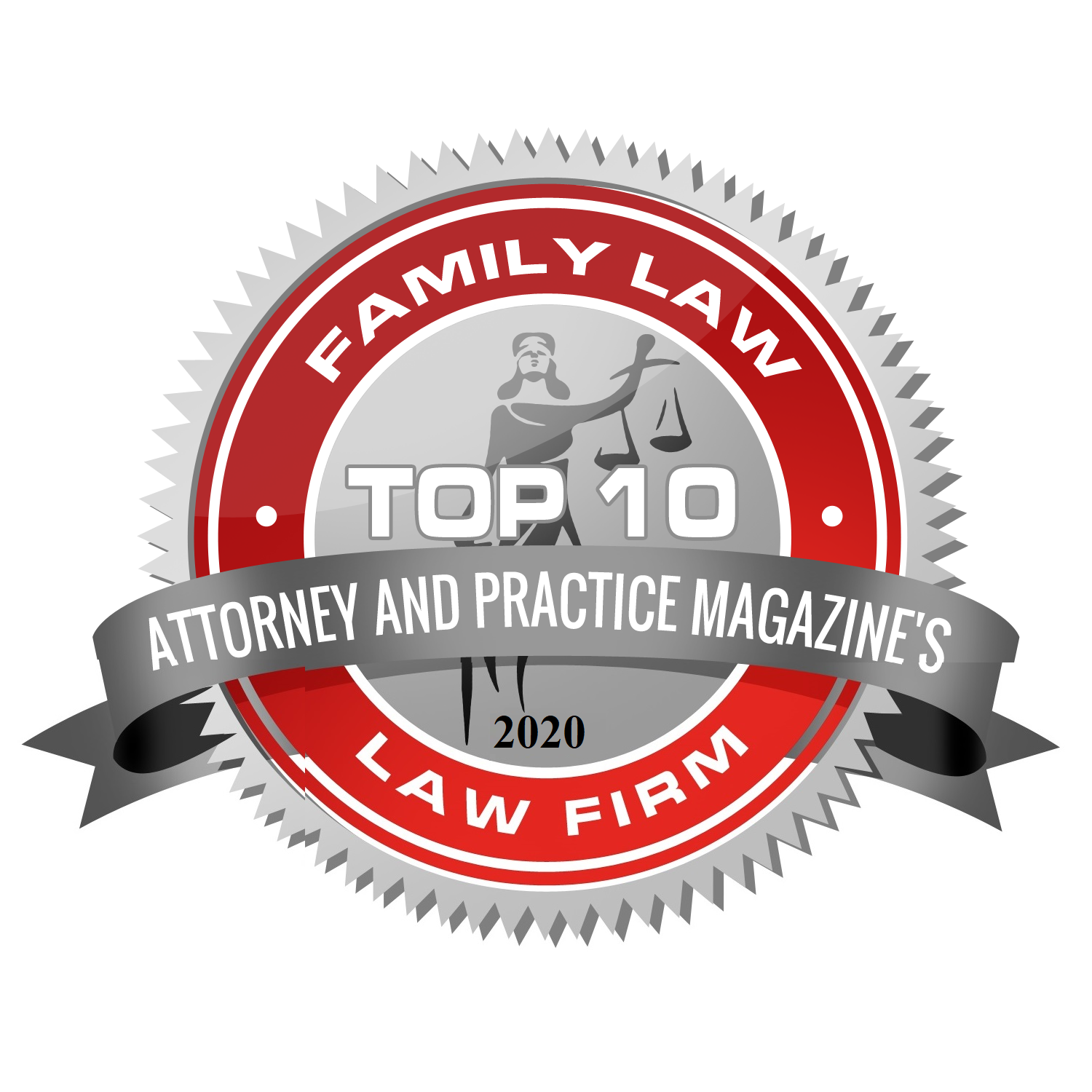 Attorney and Practice Magazine - 2020 Top 10 Family Law Law Firm